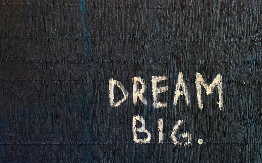Here's a mindset shift: dream big and keep expectations low can totally work together.
