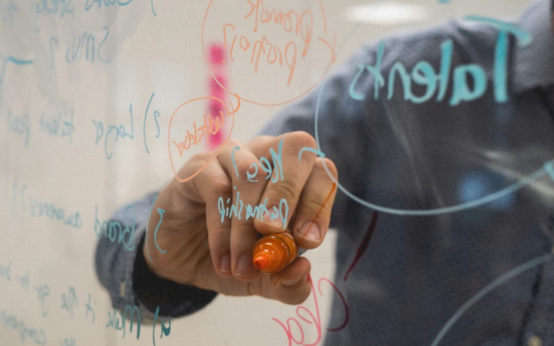 colorful writing on a glass window showing the personal innovation that can disrupt your normal routine.