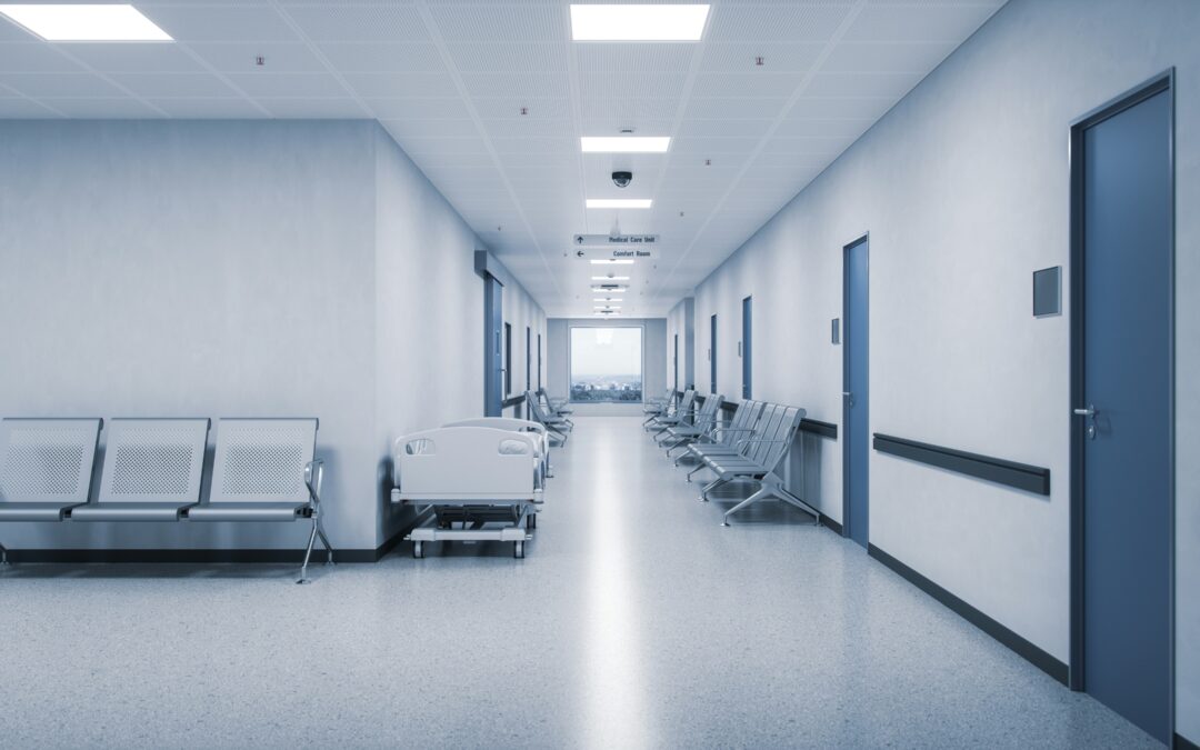the stark walls and unforgiving florescent lighting of the hospital hallway remind us that self-care during hard times look different. And that's ok